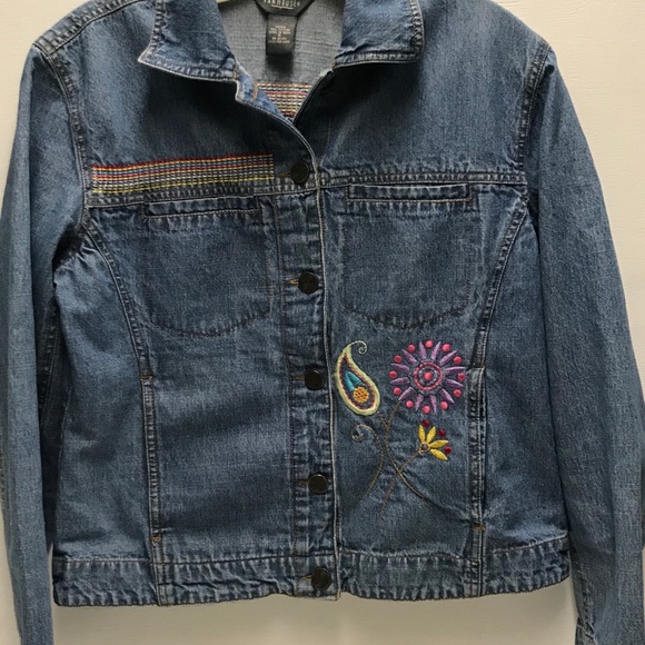 Vanheusen embroidered jean jacket - Picture 3 of 8